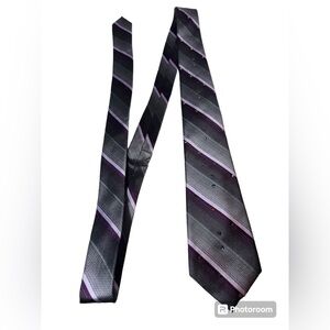 Axist Rhinestone Studded 100‎ % Silk Tie